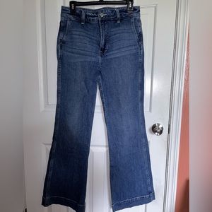 J.Crew wide leg jeans